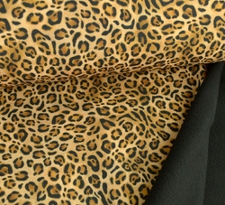 tissu-softshell-motif-leopard-camel-
